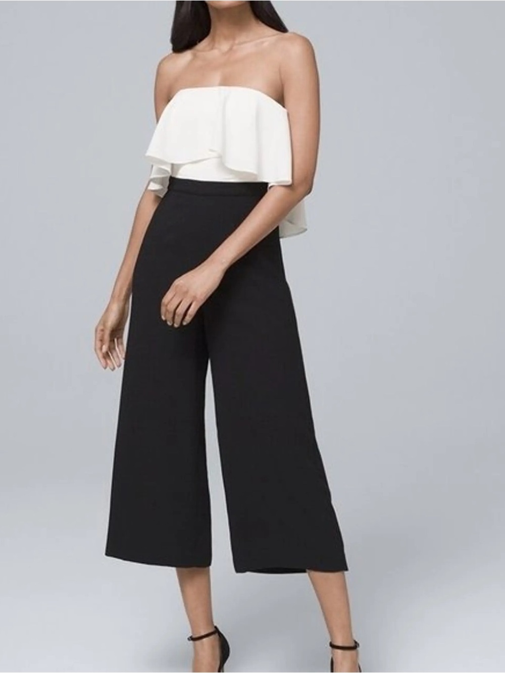 WHBM Colorblock Popover Jumpsuit NWT Size 4 MSRP $160